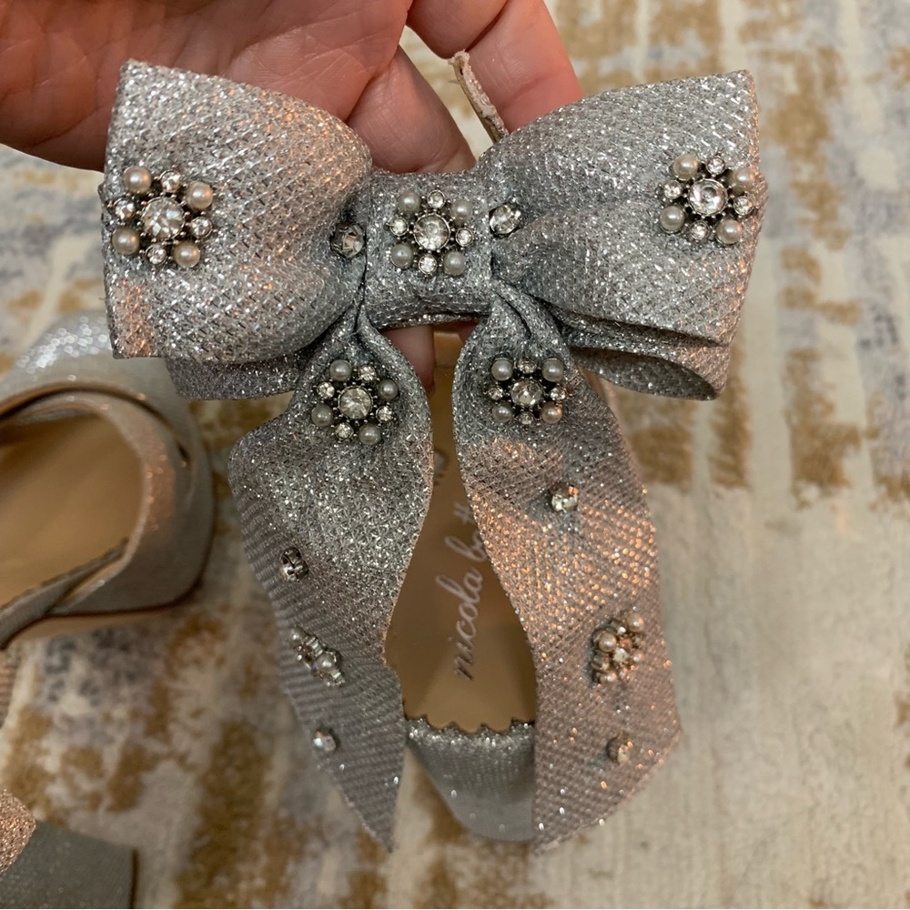 ANTONIO MELANI x Nicola Bathie Lila Bow Detail Platform Dress Sandals - Picture 6 of 13